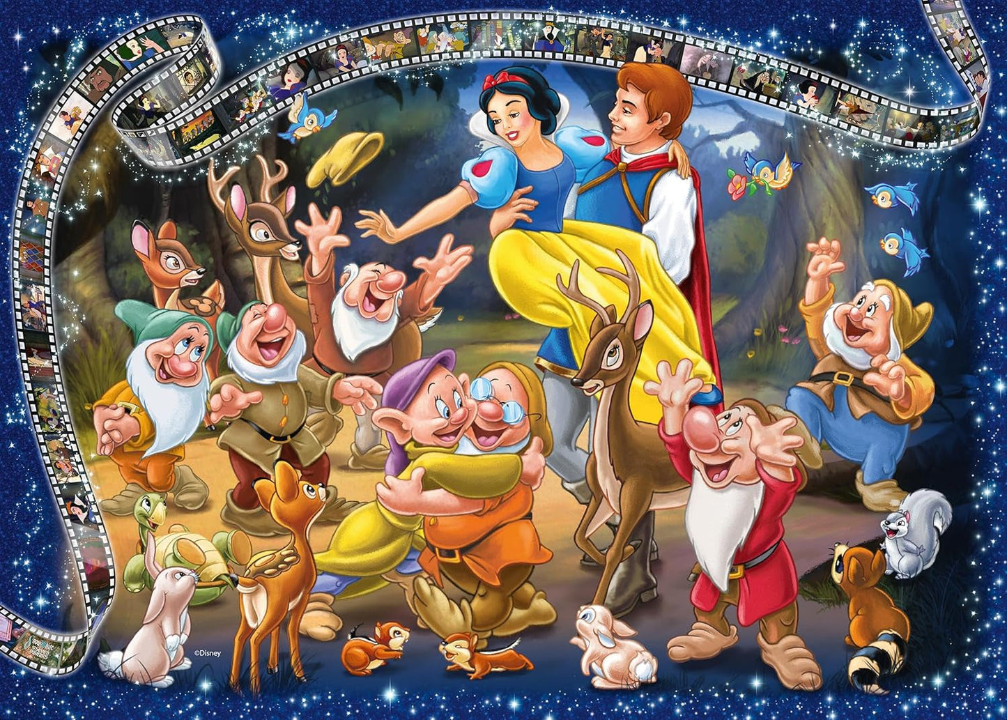 Ravensburger Puzzle 12000310 - Królewna Śnieżka - 1000 elementów Puzzle Disney dla dorosłych i dzieci powyżej 14 lat Puzzle Naty Shop motyw Disneya