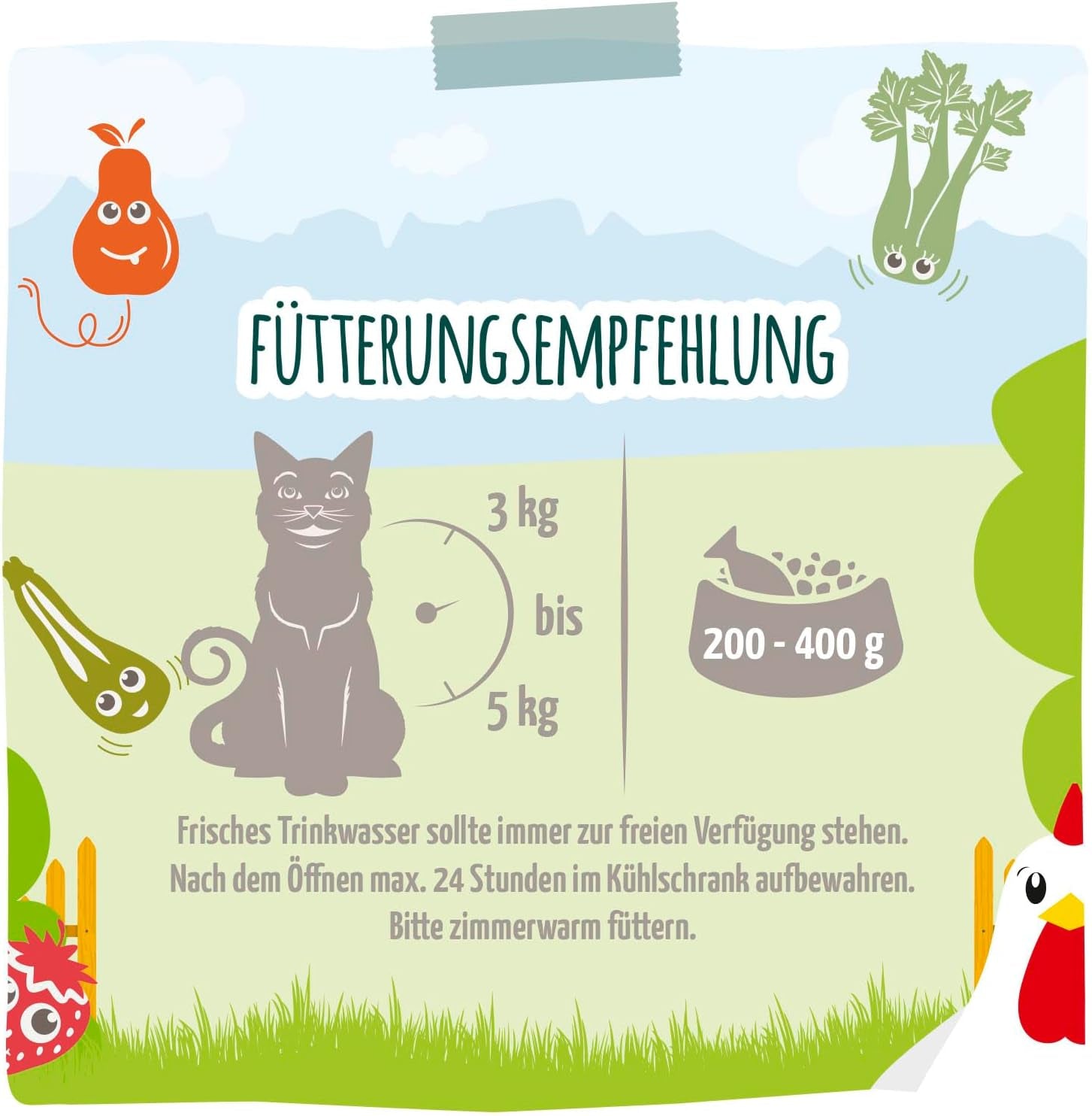 MjAMjAM - Premium Nassfutter für Katzen - Pudełko Chicks & Friends, pakiet 9 sztuk (9 x 300 g), getreidefrei mit extra Fleisch