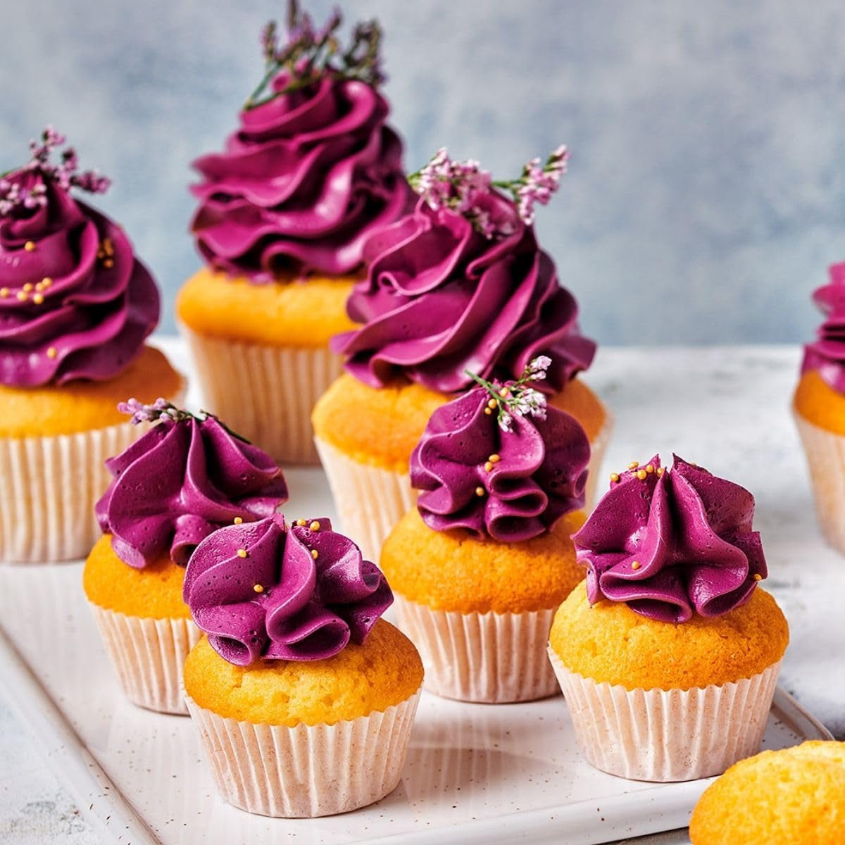 Funcakes Mix Für Buttercreme: Einfach Zu Berübenen, Cremig, Perfekt Zum Dekorieren, Abdecken Und Füllen Von Kuchen, Belag Auf Cupcakes, Halal., 1 Kg Mieszanka do pieczenia i gotowania Naty Shop