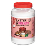 Erytrytol + Sukraloza 1:4 Süßstoff | 1G = 4G Zucker | 0 Netto-Kohlenhydrat - 0 Kalorien - 0 Glykämischer Index - Keto - Kein GVO - Castello od 1907 - 1 Kg Słodziki Naty Shop Default Title