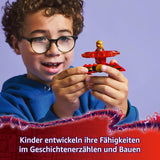LEGO NINJAGO Smok Kaia Spinjitzu Spinner — zabawka ninja z dwiema minifigurkami — mały zestaw dla dzieci — pomysł na prezent dla chłopców i dziewcząt w wieku od 6 lat 71823 Zestawy do budowania Besuche den LEGO-Store