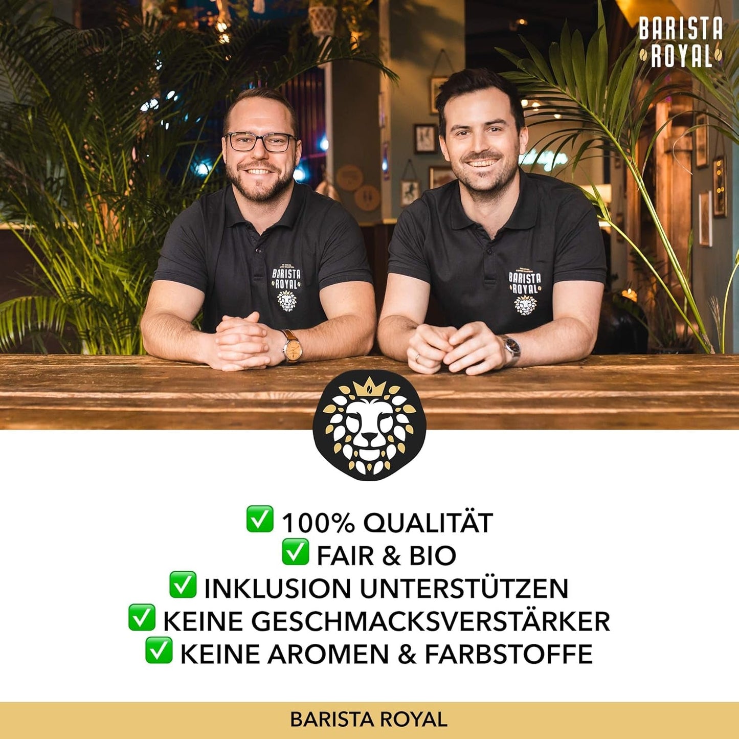 BARISTA ROYAL Bio Kaffeebohnen 1kg „Wybór Specjalny” | Frische Kaffeebohnen direkt gehandelt | 70% Arabika, 30% Robusta Kaffee ganze Bohnen | Idealny do maszyn w pełni automatycznych i filtrujących