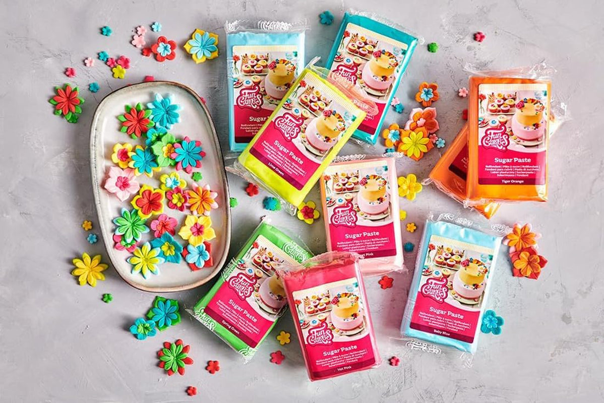 Pasta z cukru żółtego Funcakes, 250 g
