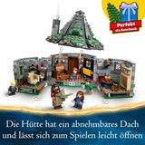 LEGO Harry Potter Chatka Hagrida: Niespodziewana wizyta Zestaw z 5 minifigurkami i 2 figurkami zwierząt, prezent dla kobiet i mężczyzn, magiczna zabawka przygodowa, zestaw fantasy 76428 Zestawy do budowania Beuche den LEGO-Store