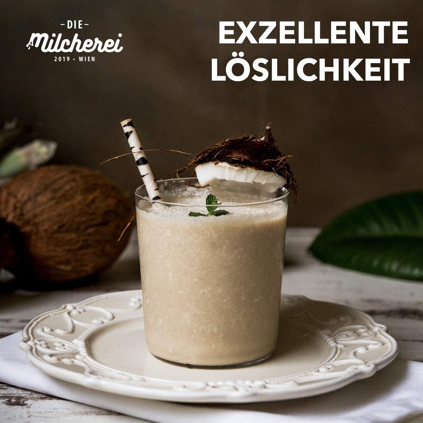 Kokos-Nuss-Milch-Pulver MILCHEREI Kokosowy Shake Curry Thai 800g