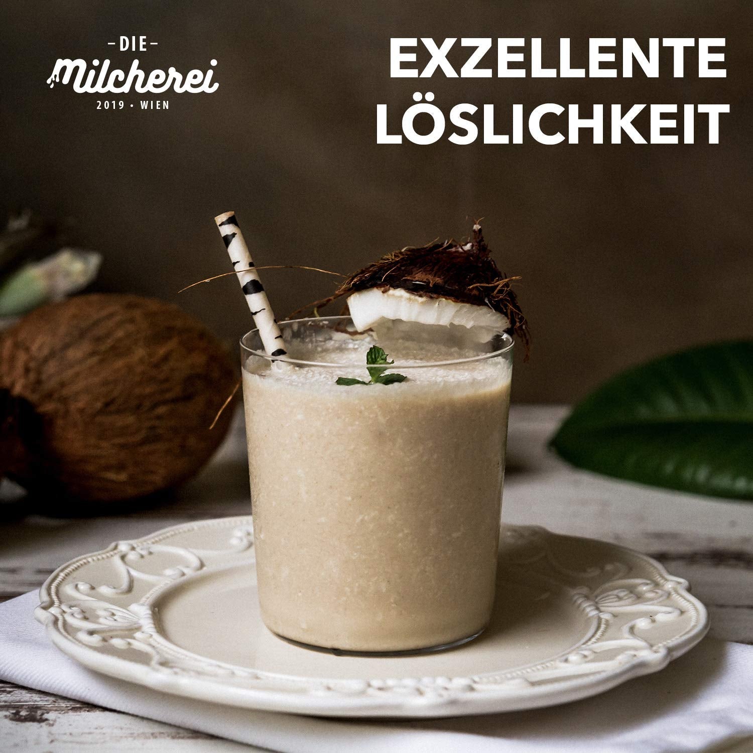 Kokos-Nuss-Milch-Pulver MILCHEREI Kokosowy Shake Curry Thai 800g
