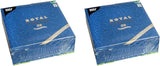 Papstar, 50 serwetek „ROYAL Collection” 1/4-krotnie 40 cm x 40 cm szampan „Casali”, #84877