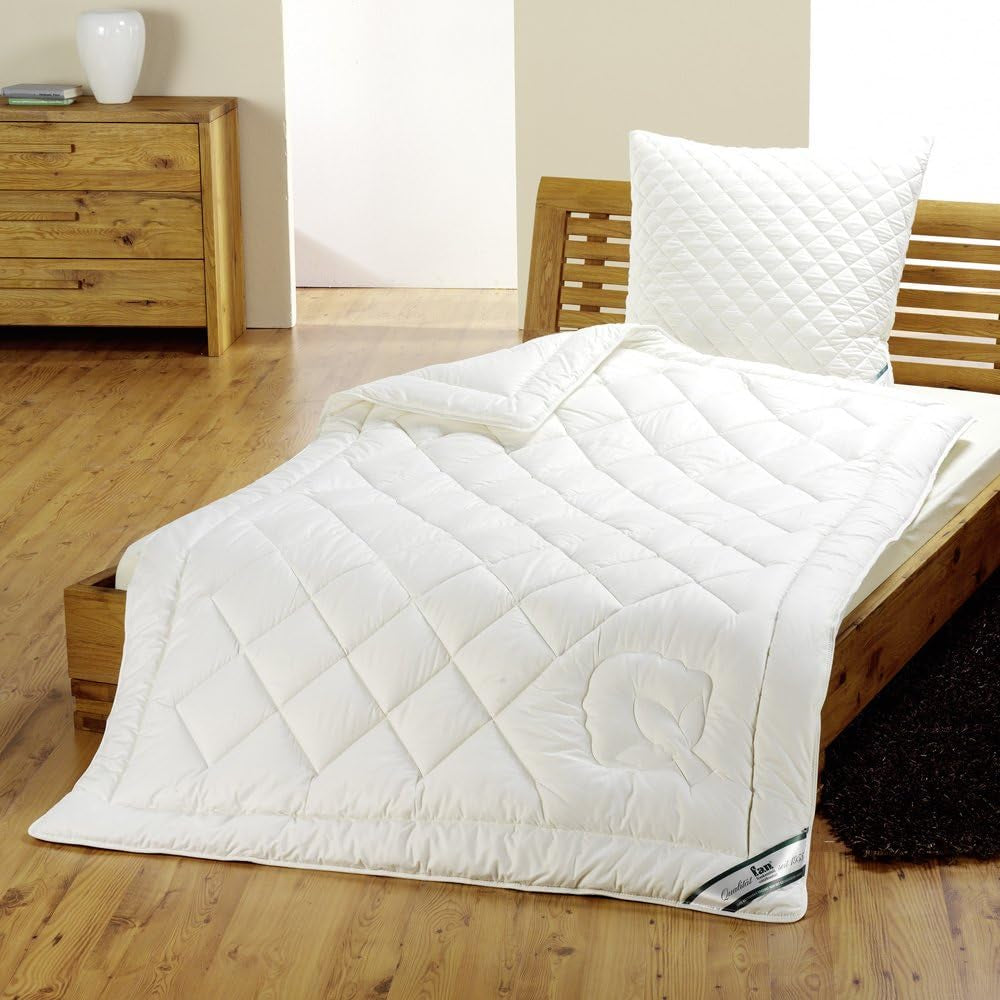 F.A.N. Kołdra Frankenstolz, bawełna, naturalna, 135 cm x 200 cm Kołdry i kołdry Naty Shop