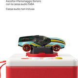 Figurka wydająca dźwięk ataku dinozaura Hot Wheels - opowieści i opowieści dźwiękowe dla chłopców i dziewcząt w wieku 3-5 lat, zabawka z treściami edukacyjnymi, wersja włoska Jucarii Bebe Naty Shop