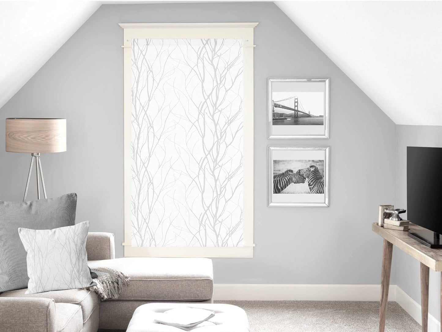 Soleil D'Ocre Liane Bise-Bise, poliester, biały, 70 x 200 cm Kołdry i kołdry Naty Shop biały wys. 160 x szer. 60 cm (opakowanie 1 szt.)