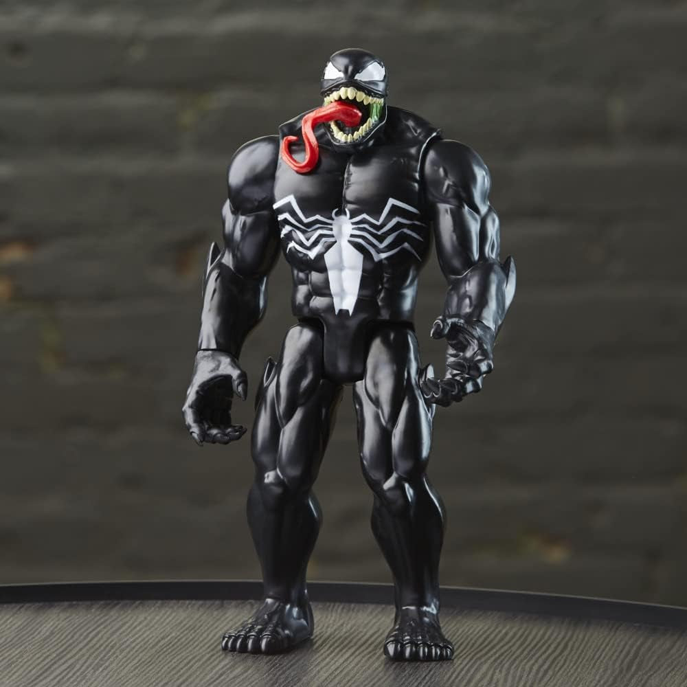 Hasbro Marvel Spider-Man Titan Hero Series Deluxe Venom Toy 30 cm Figurka, Zabawki dla dzieci od 4 lat Figurki Naty Shop