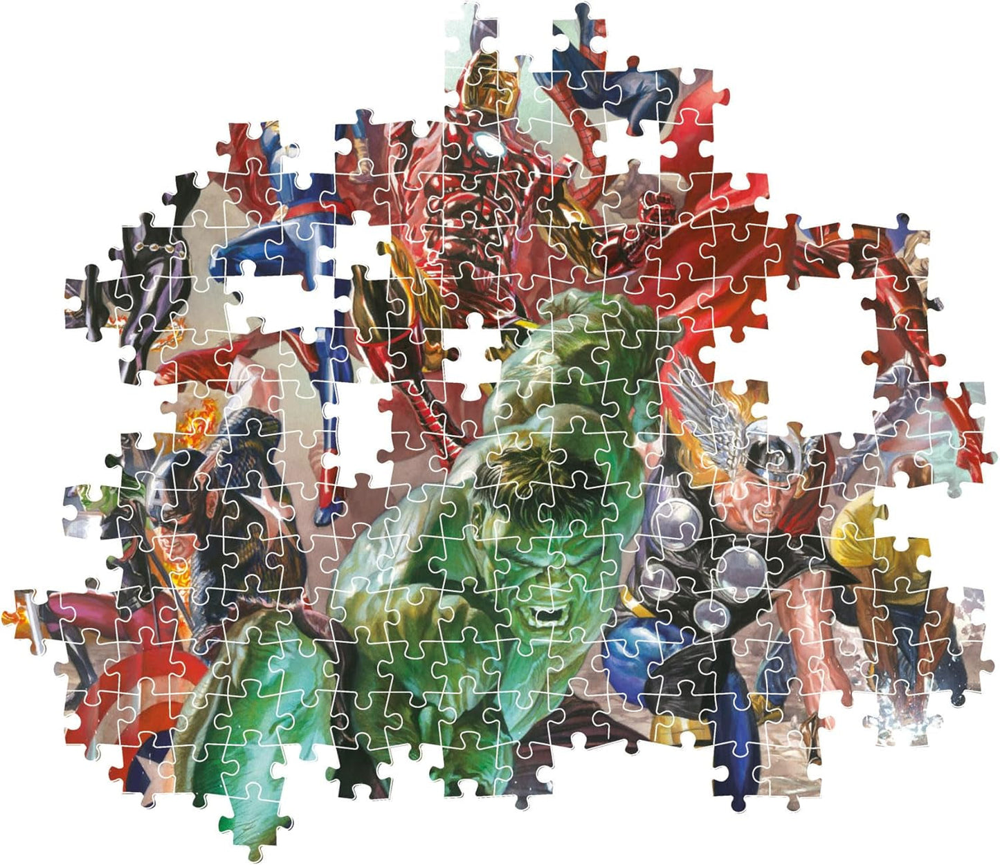 Clementoni Marvel Puzzle 500 elementów dla dorosłych - Puzzle dla dorosłych w wymiarach 49 x 36 cm - Trudne puzzle dla dorosłych od Clementoni 35546 Puzzle Naty Shop