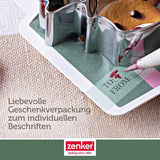 Zenker Ausstecher-Set Linzer Herz und Stern aus Edelstahl – Perfekt für Weihnachtskekse, 3-teilig, inkl. Geschenkverpackung, spülmaschinengeeignet und rustfrei – Sklep ze słodyczami bożonarodzeniowymi