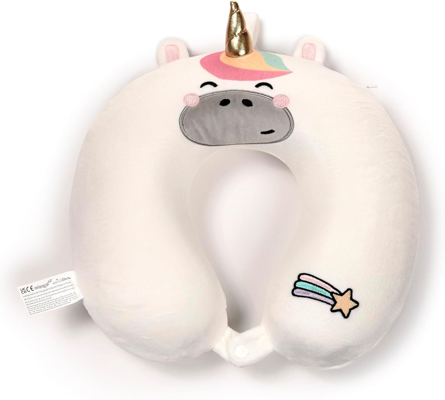 Poduszka podróżna Puckator z pianki Memory Foam - Astra The Unicorn Naty Sklep z poduszkami podróżnymi