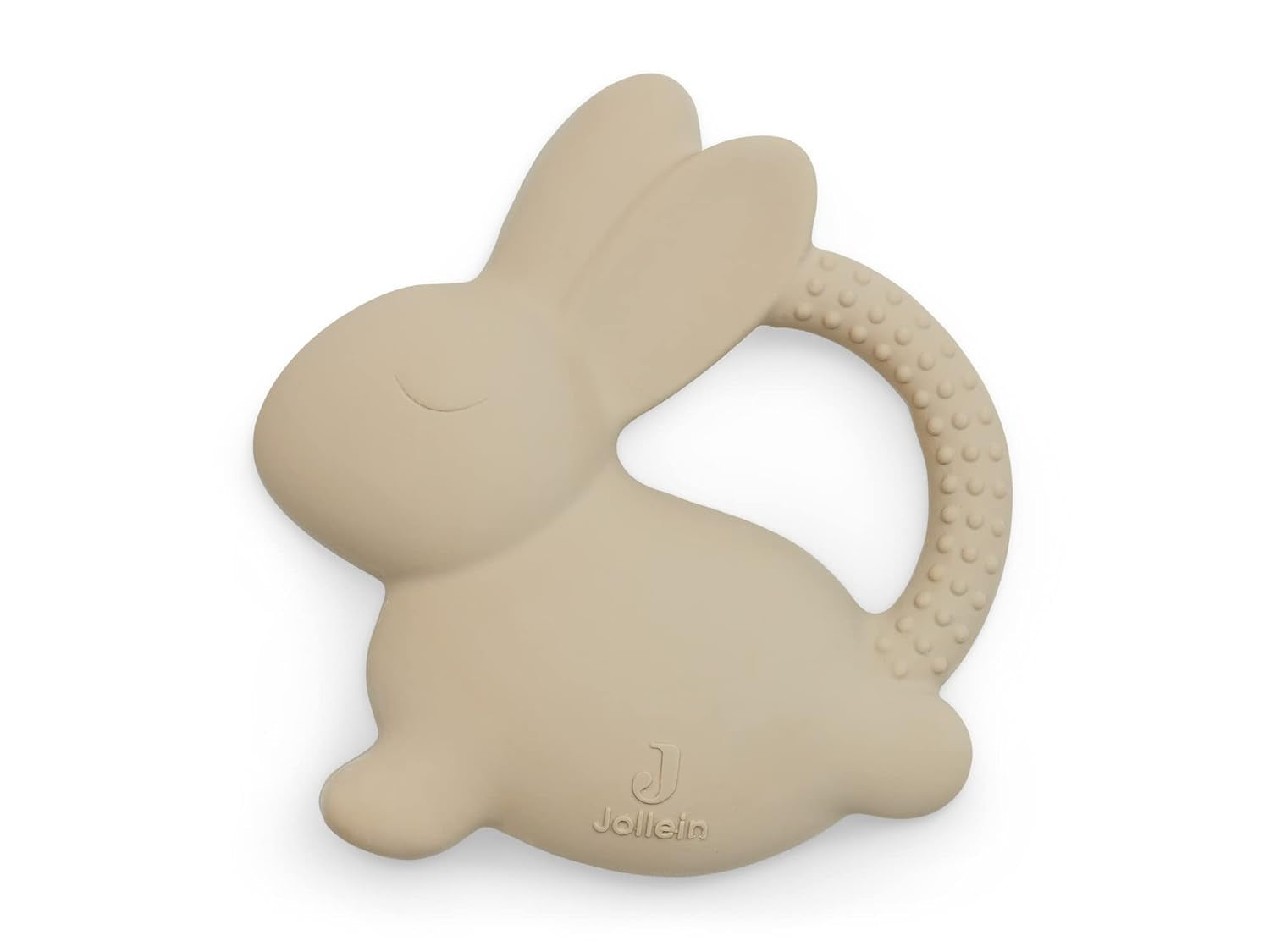 Jollein 101-001-67008 Gryzak z naturalnej gumy Teddy Bear Biscuit