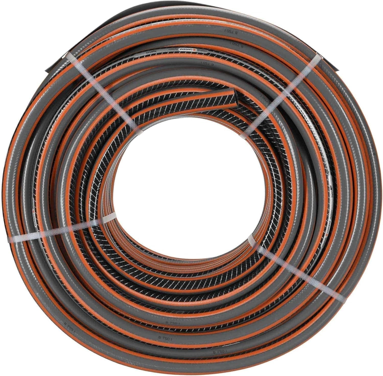 Gardena Wąż ogrodowy Polichlorek winylu (PVC), Comfort HighFLEX 19 mm (3/4 cala), 50 m: Wąż ogrodowy z profilem Power-Grip, ciśnienie rozrywające 30 bar, bardzo elastyczny, stabilny wymiarowo, odporny na promieniowanie UV, zapakowany (18085-20)