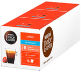 NESCAFÉ DOLCE GUSTO Lungo Decaffeinato Kawa w kapsułkach 3-pak (kapsułki 3 x 16)