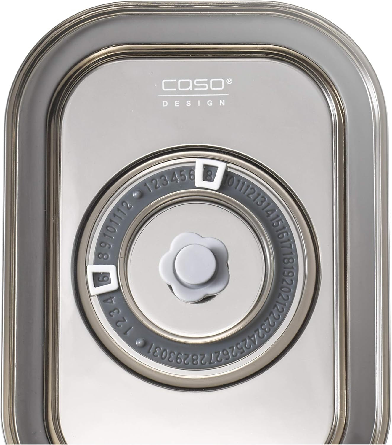 Zestaw Caso Vacu OneTouch Eco, ręczna zgrzewarka próżniowa, w skład której wchodzą 3 szklane pojemniki próżniowe oraz VacuBoxx Eco-Duo S - próżniowy pojemnik świeżości / 2 pojemniki po 500 ml Pudełka do przechowywania żywności Naty Shop