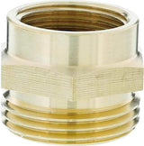 Złączka gwintowana Gardena z mosiądzu: Złącze mosiężne do podłączenia z obu stron, np. do pomp, gwint rurowy 26,5 mm (G 3/4 cala) (7260-20)