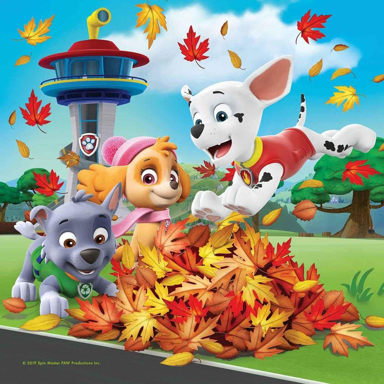 Puzzle dla dzieci Ravensburger 3X49 elementów - Psi Patrol - Paw Patrol Puzzle Naty Shop