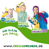 FRECHE FREUNDE Organiczne musli śniadaniowe Edda's Berry Crunchy Musli Mix dla dzieci w wieku szkolnym z liofilizowanymi truskawkami Wegańskie 6 opakowań (6 x 280g)