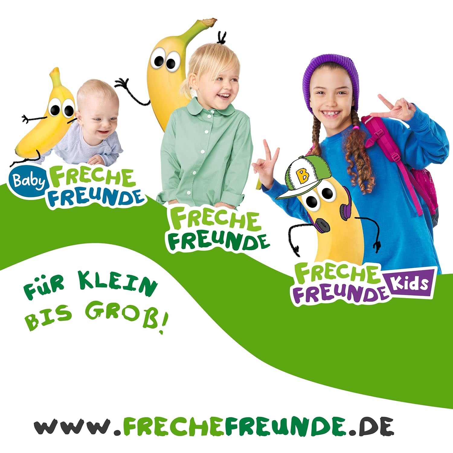 FRECHE FREUNDE Organiczne musli śniadaniowe Edda's Berry Crunchy Musli Mix dla dzieci w wieku szkolnym z liofilizowanymi truskawkami Wegańskie 6 opakowań (6 x 280g)