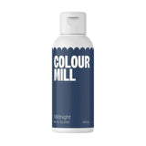 Barwnik spożywczy Color Mill Oil Blend Midnight Oil - Barwnik spożywczy do czekolady, fondantów, babeczek, ciast, wypieków, makaroników - Barwnik spożywczy do dekoracji ciast - 100 ml