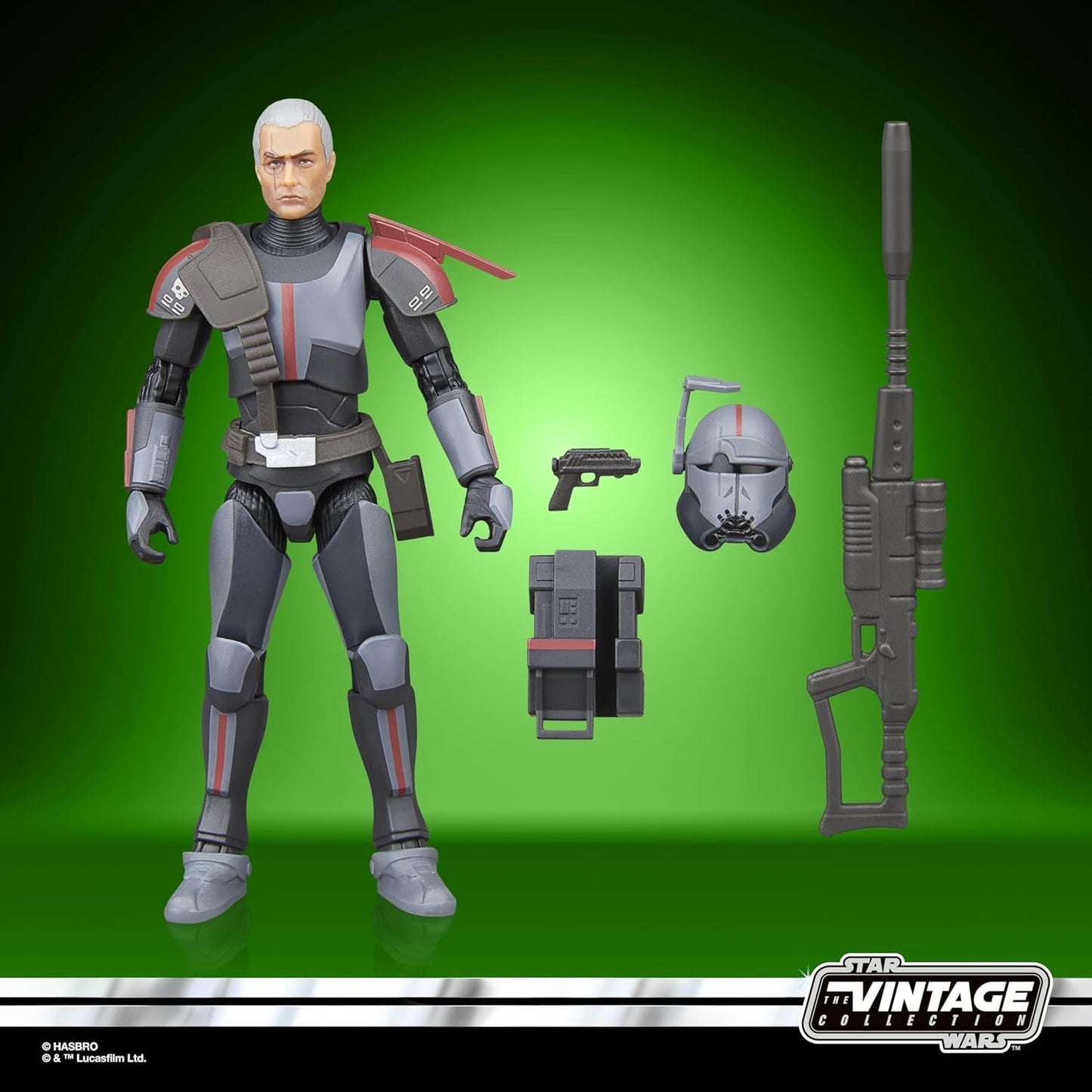 Kolekcja Star Wars Vintage Crosshair, Star Wars: Bad Batch Figurka do kolekcjonowania (9,5 cm) Figurki Naty Shop