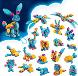 LEGO Dreamzzz Bunchus Kreatywne przygody zwierząt Zabawkowy króliczek dla dzieci Zestaw fantasy 20 w 1 z minifigurką Izzie Prezent dla dziewcząt i chłopców w wieku 7 lat 71488 Zestawy do budowania Besuche den LEGO-Store