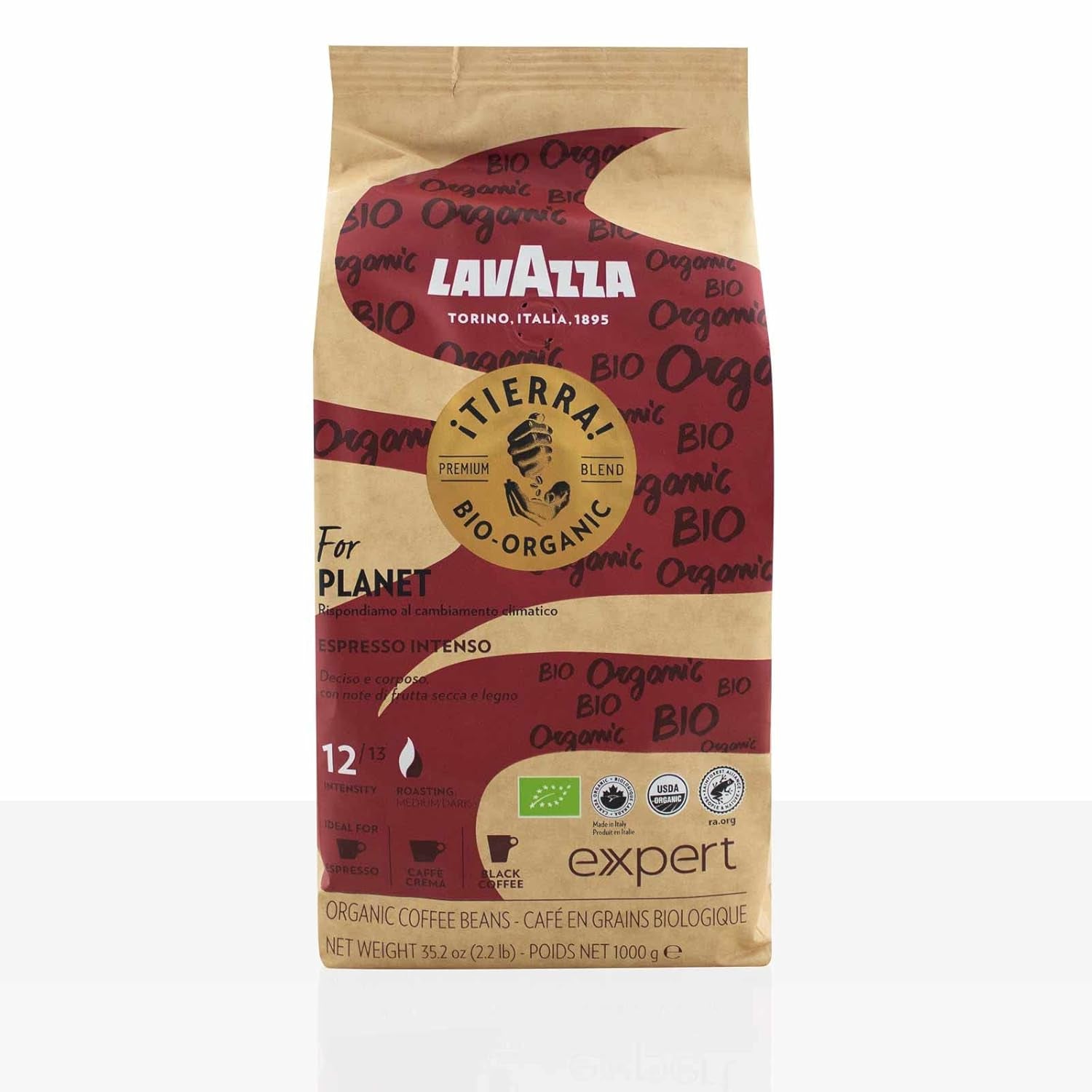 Kawa Lavazza Expert Tierra Intenso Espresso 6 x 1kg kawy ziarnistej