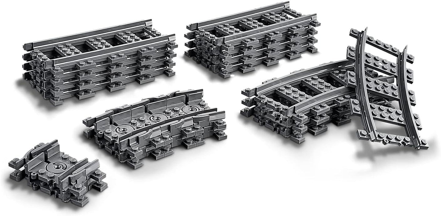 LEGO 60205 City Tracks 20-częściowy zestaw dodatkowy dla dzieci Zestaw zabawek dla chłopców i dziewcząt Zestawy do budowania Besuche den LEGO-Store