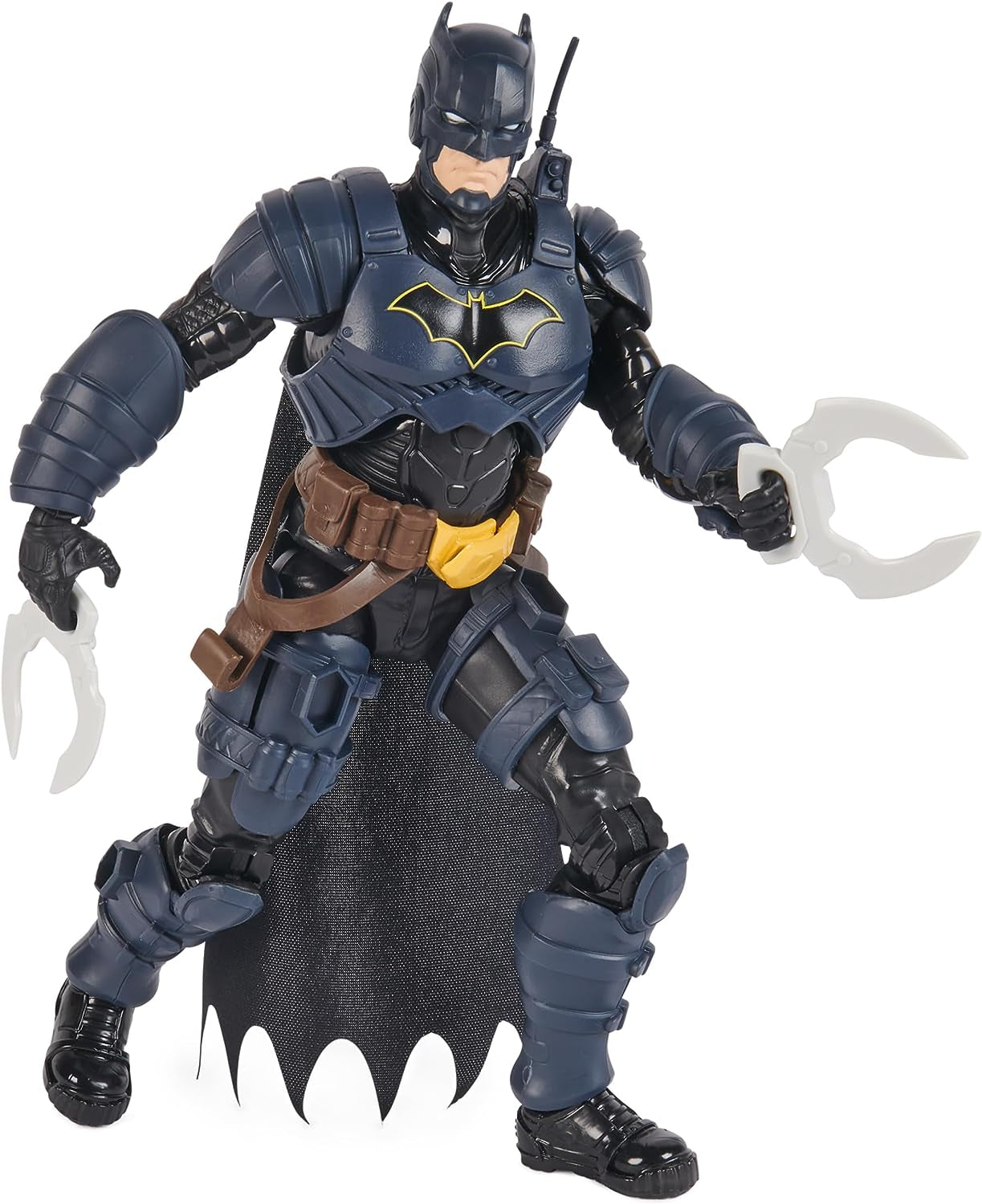 Figurka DC Batman Adventures, 30 cm - z 16 elementami wyposażenia, w pełni ruchoma, zapewniająca ekscytujące przygody i pełne akcji akrobacje, zabawka dla dzieci od 3 lat. Figurki Naty Shop Single
