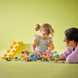 LEGO DUPLO Klasyczne samochody i ciężarówki z klocków, zestaw pojazdów do zabawy dla dzieci od 1,5 roku, kreatywna zabawka edukacyjna, zabawkowy samochód i samochód wyścigowy 10439 Zestawy do budowania Kup w sklepie LEGO