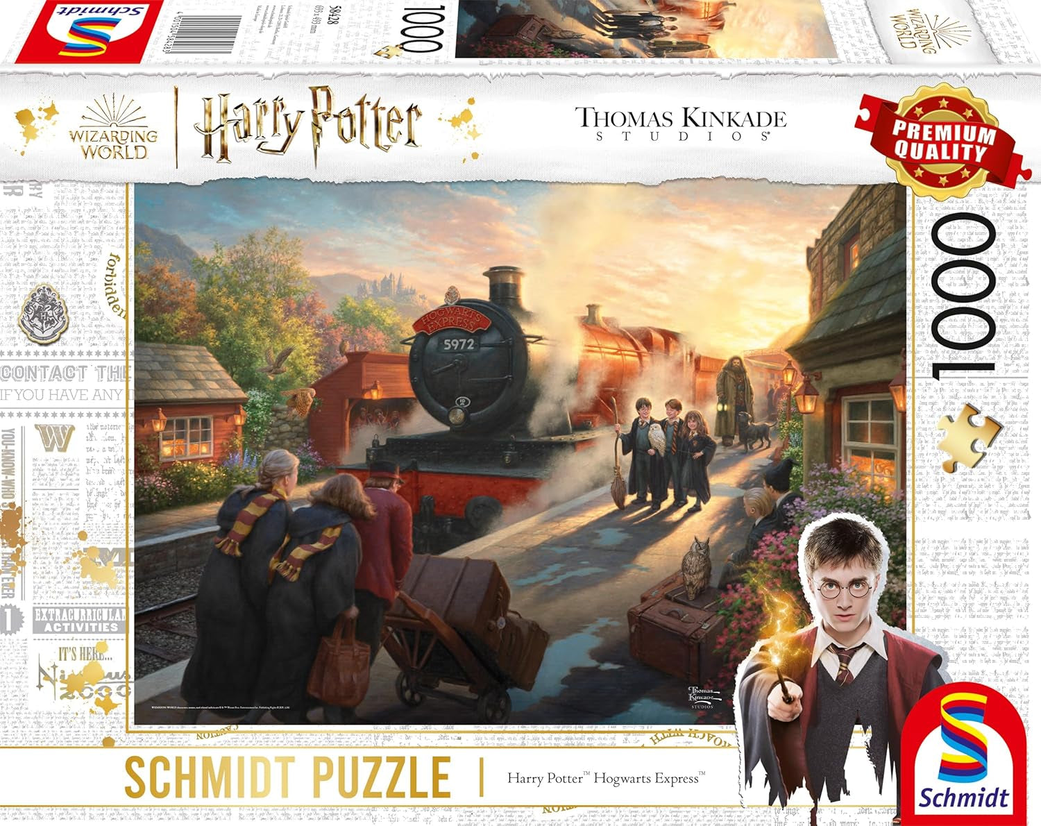 Wizarding World Harry Potter Hogwart Express Puzzle Naty Shop Domyślny tytuł