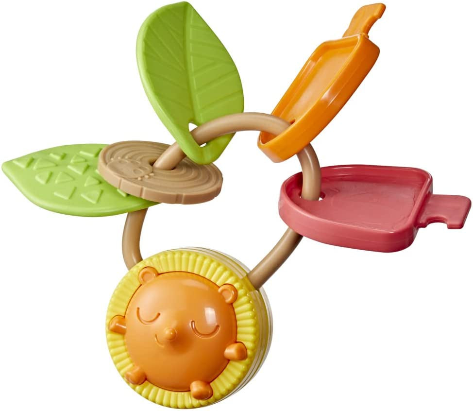 Playskool Moje pierwsze klucze, zabawka sensoryczna ze strukturami i dźwiękami dla dzieci od 3 miesiąca życia (ekskluzywnie na Amazon) Bebe Naty Shop Toys Domyślny tytuł