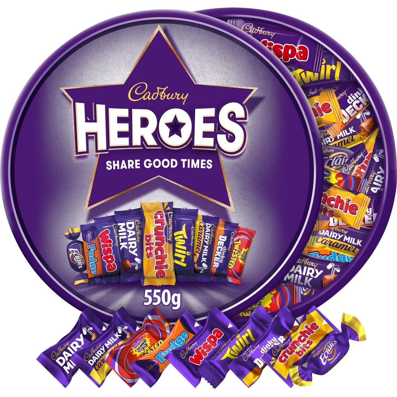 Pudełko czekoladek Heroes 550g