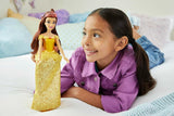 Mattel Disney Princess Zabawka Ruchoma lalka Belle Fashion z błyszczącymi ubraniami i akcesoriami Prezent dla dzieci inspirowany filmami Disneya HLW11 Naty Shop Dolls