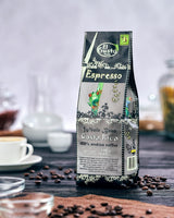El Gusto Espresso Kaffee aus ganzen Bohnen z Kostaryki, dunkel geröstet, kreatywny Mischung, 100% Arabica, frischer Gourmet-Kaffee 3er Pack