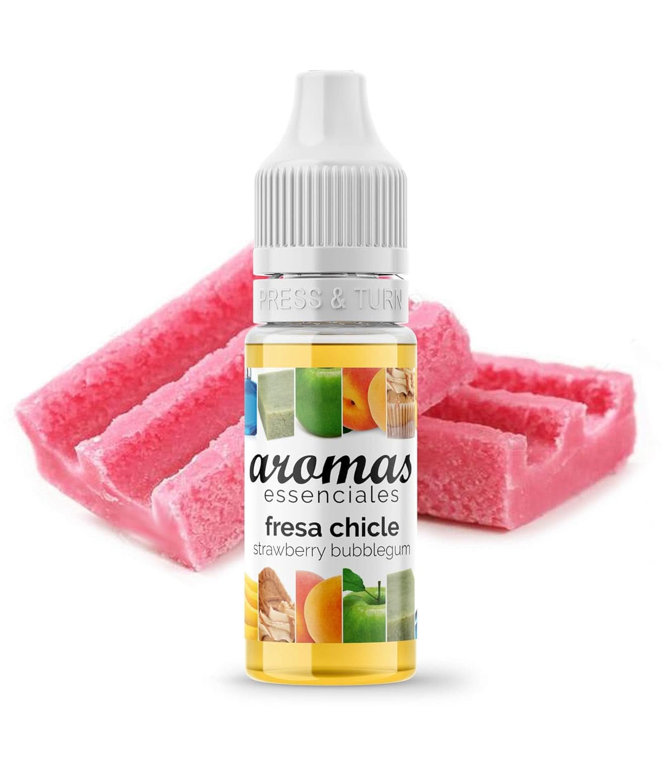 Skoncentrowany aromat o smaku gumy do żucia i truskawek, 10 ml Aromaty Naty Shop 10 ml