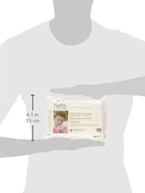 Eco by Naty Baby Care, Organiczne chusteczki nawilżane dla niemowląt, bezzapachowe, 56 pieluszek