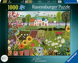 Ravensburger Puzzle 12001178 - Ogród Działkowy - 1000 elementów puzzle dla dorosłych i dzieci powyżej 14 roku życia Puzzle Naty Shop