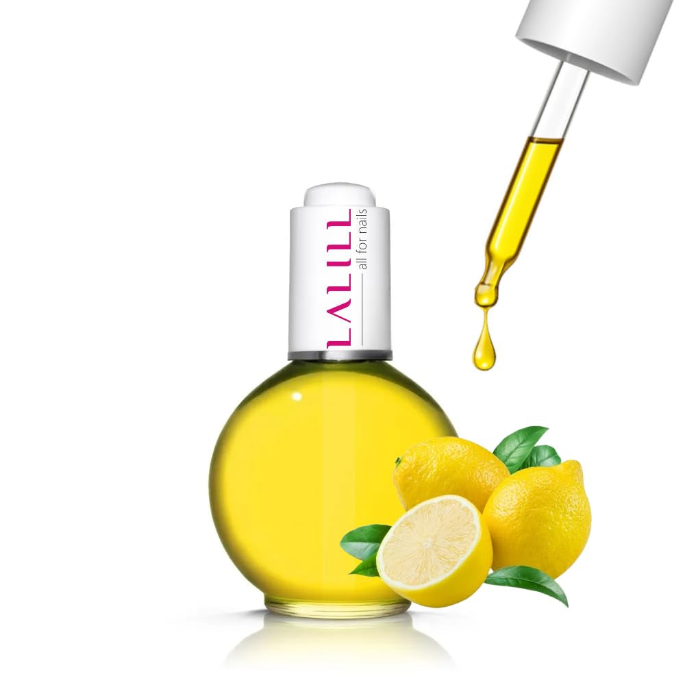 LALIILL Oliwka do skórek paznokci 75 ml - Himbeere Nagelpflegeöl - Nagelöl Pflege Für Nägel Nagelhaut - SPA Maniküre Naildesign Hände - Wegańskie - Z pipetą