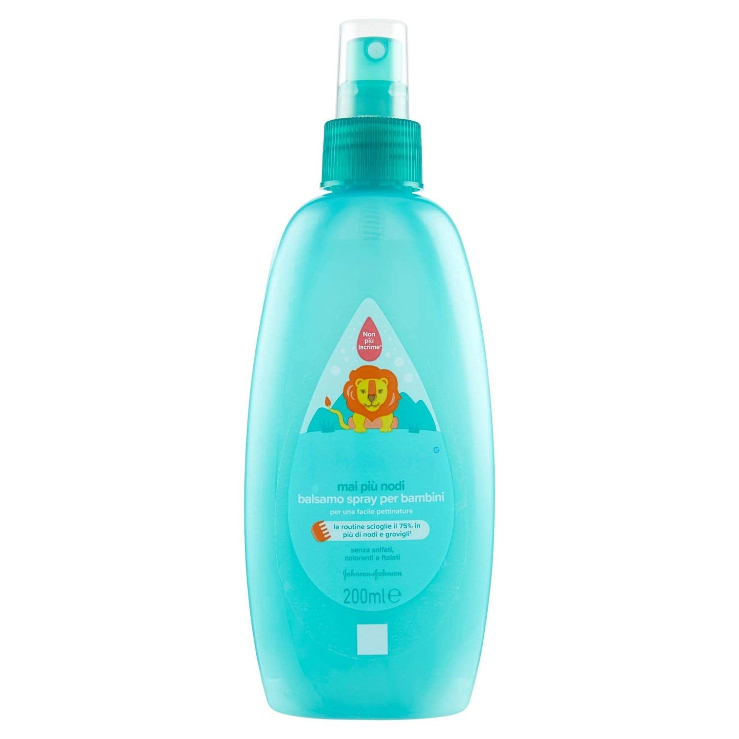 Spray dla dzieci, bez sęków, rozczesywania, bez łez, także do włosów długich i kręconych, 200 ml Naty Shop produkty ułatwiające rozczesywanie włosów 200 ml (1 opakowanie)