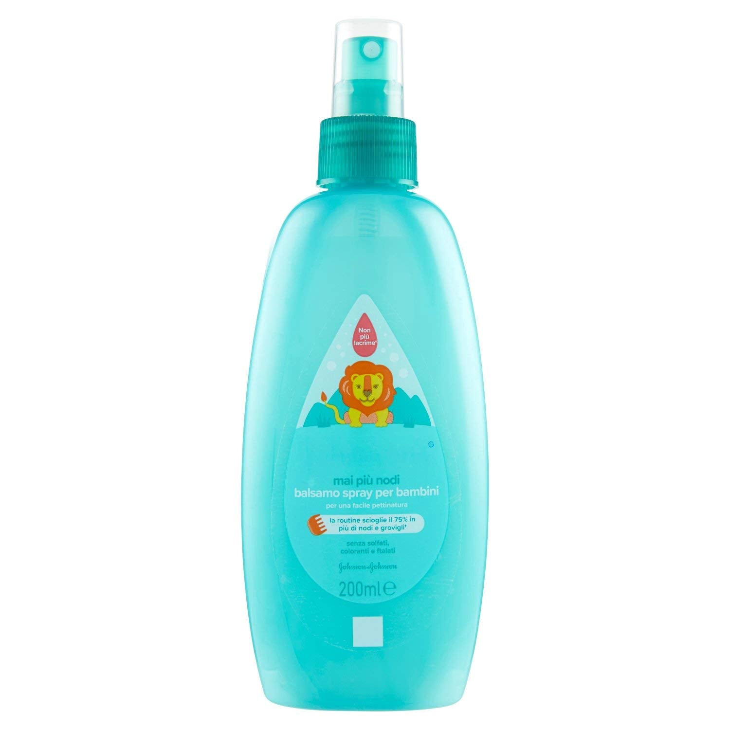 Spray dla dzieci, bez sęków, rozczesywania, bez łez, także do włosów długich i kręconych, 200 ml Naty Shop produkty ułatwiające rozczesywanie włosów 200 ml (1 opakowanie)