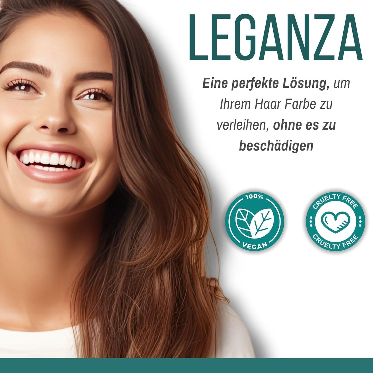 Leganza Naturalny balsam do farbowania włosów Color 71 Café Latte | Farba do włosów bez amoniaku | Wzbogacony 7 naturalnymi olejkami | Farba do włosów Naty Shop 150 ml