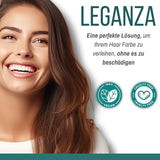 Leganza Naturalny balsam do farbowania włosów Color 71 Café Latte | Farba do włosów bez amoniaku | Wzbogacony 7 naturalnymi olejkami | Farba do włosów Naty Shop 150 ml