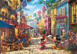 Schmidt Spiele 57397 Thomas Kinkade, Disney, Mickey i Minnie w Meksyku, układanka 6000 elementów Puzzle Naty Shop