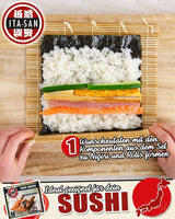 Zestaw do sushi ITA-SAN (9-częściowy kompletny zestaw, idealny dla początkujących, na próbę lub na prezent) 1 opakowanie