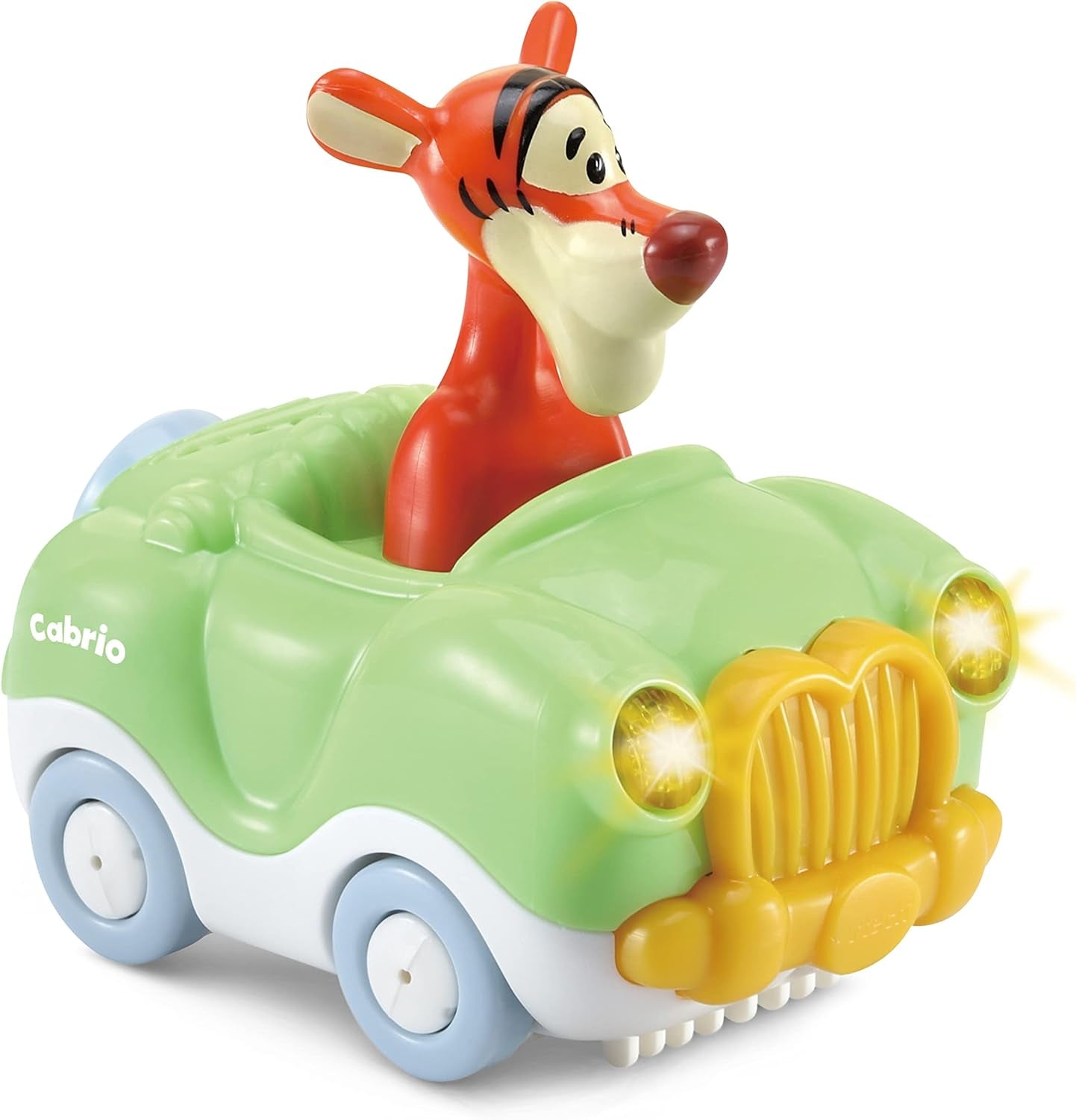 Vtech TUT TUT Baby Flitzer - Kabriolet Tygrysa - Autko z muzyką, zdaniami i ciekawymi dźwiękami - Dla dzieci w wieku 1-5 lat Bebe Toys Naty Shop Domyślny tytuł