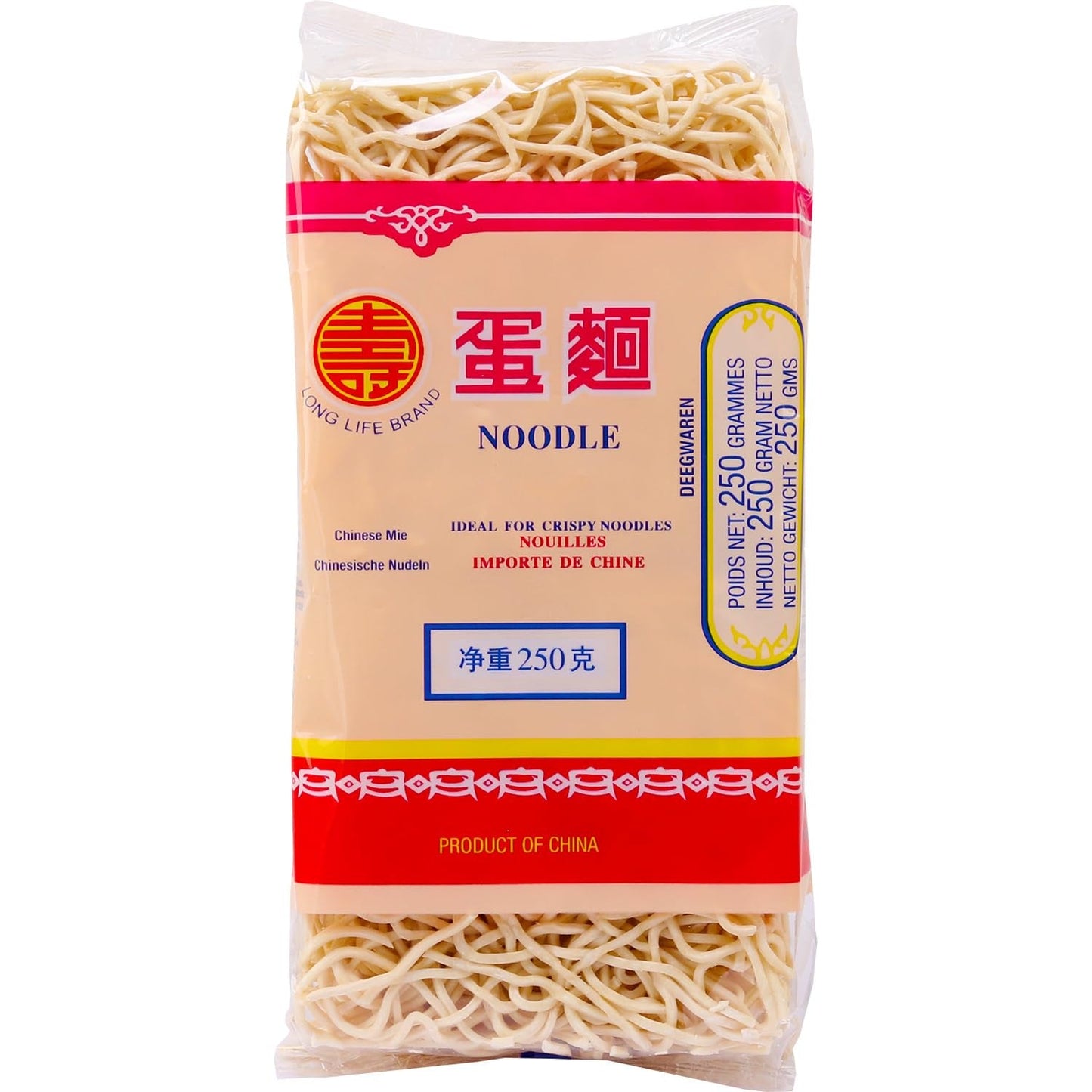 LONGLIFE - Makaron Chiński, (1 x 250 g)